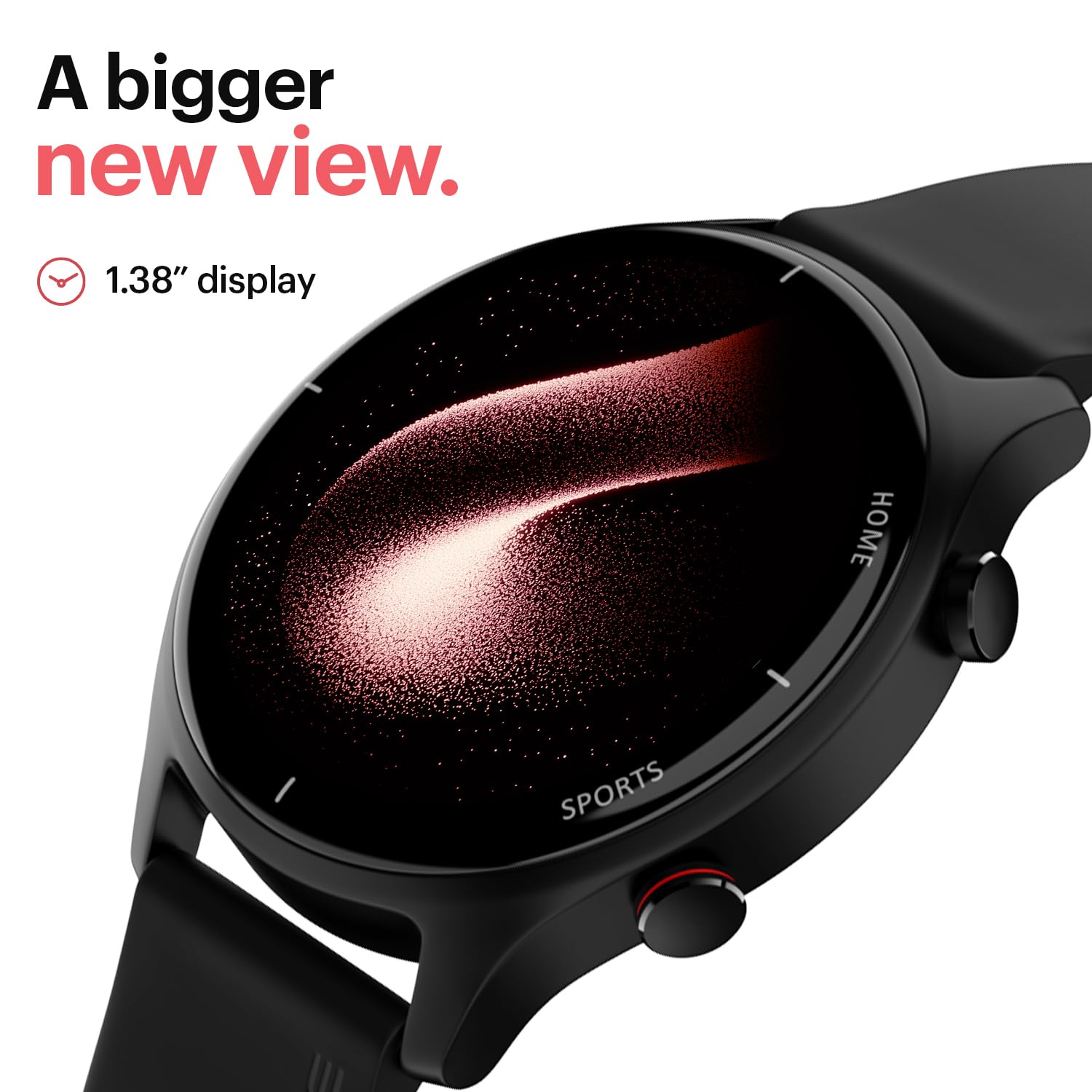 Noise Twist Bluetooth Calling Smart Watch with 1.38" TFT Biggest Display, Up-to 7 Days Battery, 100+ Watch Faces, IP68, Heart Rate Monitor, Sleep Tracking (Midnight Blue)