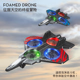 best-selling A1 remote control foam airplane with altitude hold, colorful lights, and 360-degree rotation for somersaults.