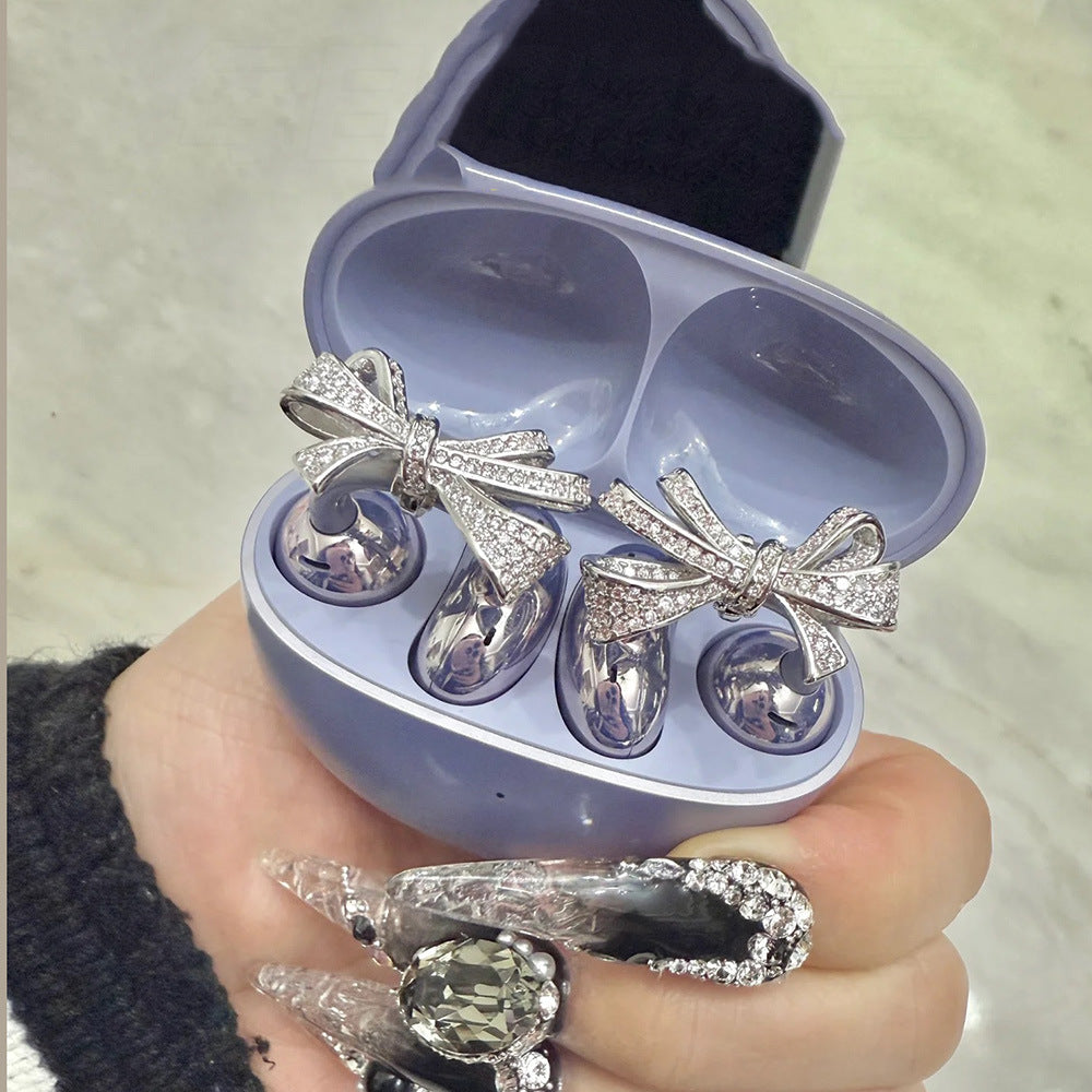 Headset diamond buckle niche exquisite personality headset accessories