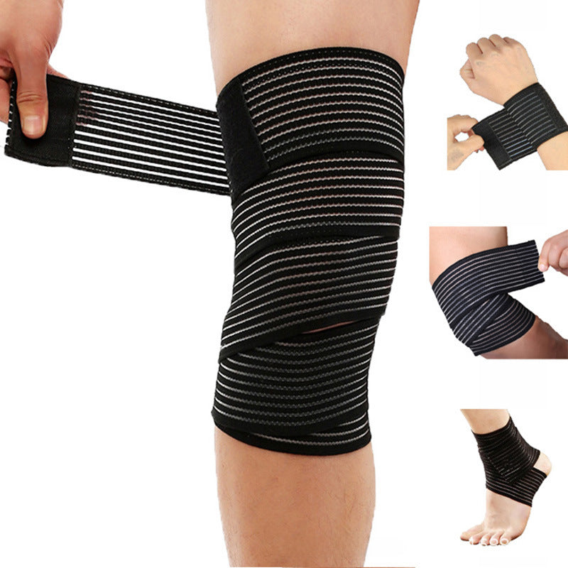 Self-Adhesive Elastic Sports Bandage – Breathable Compression Wrap for Injury Support