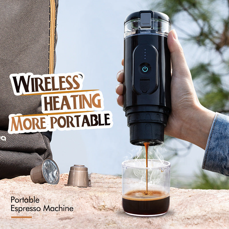 wireless heating electric espresso machine