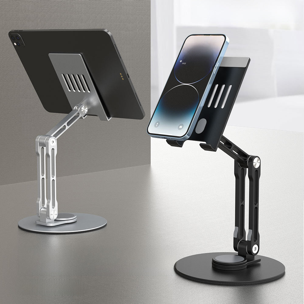 360° Rotary Magnetic Phone Holder – Desktop Stand for Live Streaming, Video Calls & Office Use