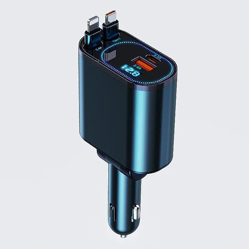4-in-1 Multi-Function PD Car Charger