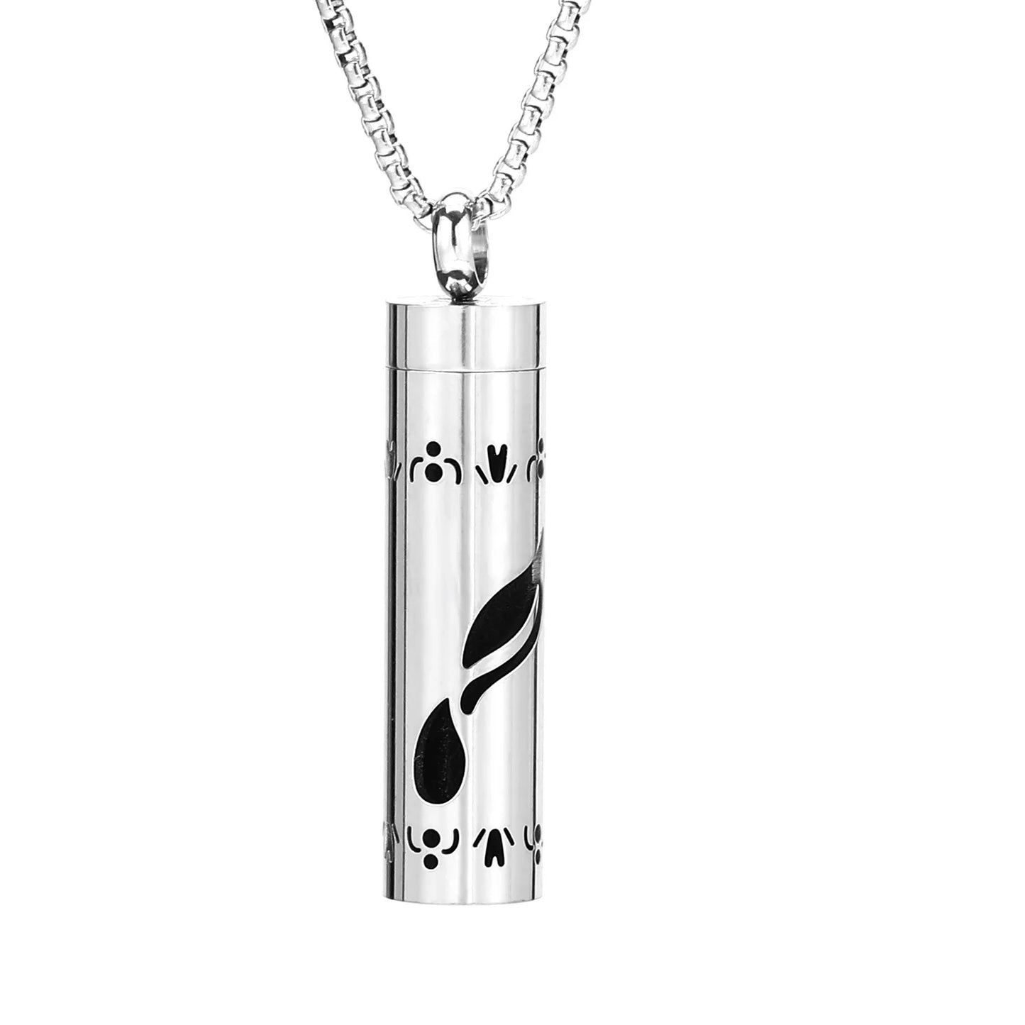 Aromatherapy Necklace Stainless Steel Diffuser Necklace Aroma Diffuser Locket Perfume Essential Oil Diffuser Pendant Necklace