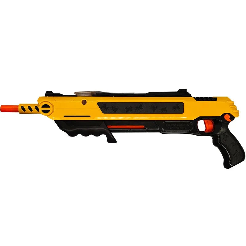 3.0 New Laser Aiming Salt Gun Fly Killer Toy Flie Shooting Accurate Aiming Mosquito Adult Simulation Game Toys Children Gift