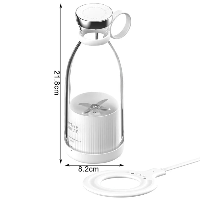 Portable USB Juicer Blender - Fruit & Milkshake Maker