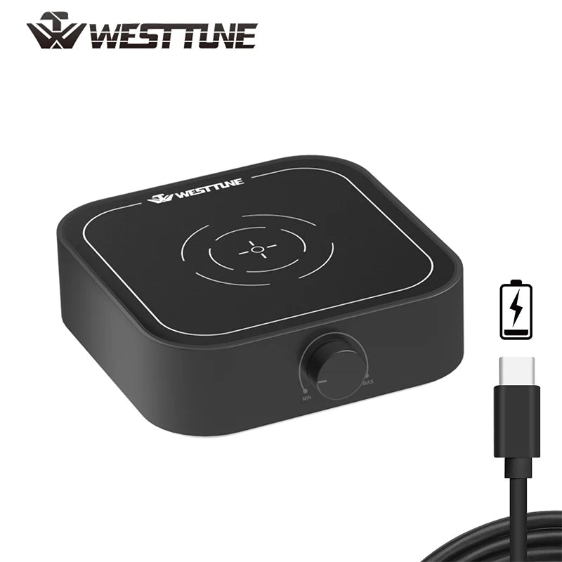 Westtune Lab USB Magnetic Stirrer 3000RPM, 5W Brushless Motor, Rechargeable/Silent for Chemical/Experimental, Long Runtime