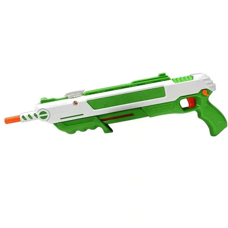 3.0 New Laser Aiming Salt Gun Fly Killer Toy Flie Shooting Accurate Aiming Mosquito Adult Simulation Game Toys Children Gift