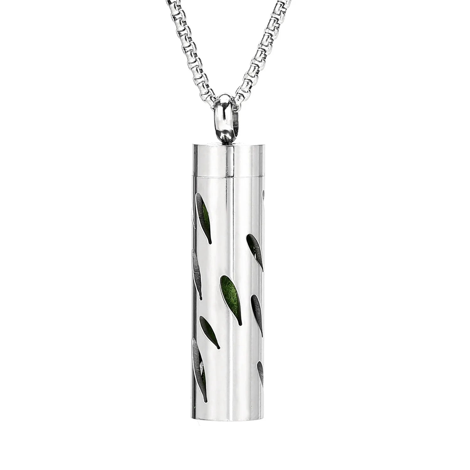 Aromatherapy Necklace Stainless Steel Diffuser Necklace Aroma Diffuser Locket Perfume Essential Oil Diffuser Pendant Necklace