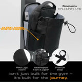Magnetic Water Bottle Pouch Bag Gym-specific Water Cup Holder With Strong Magnet For Outdoor Sports Cup Holder Bag