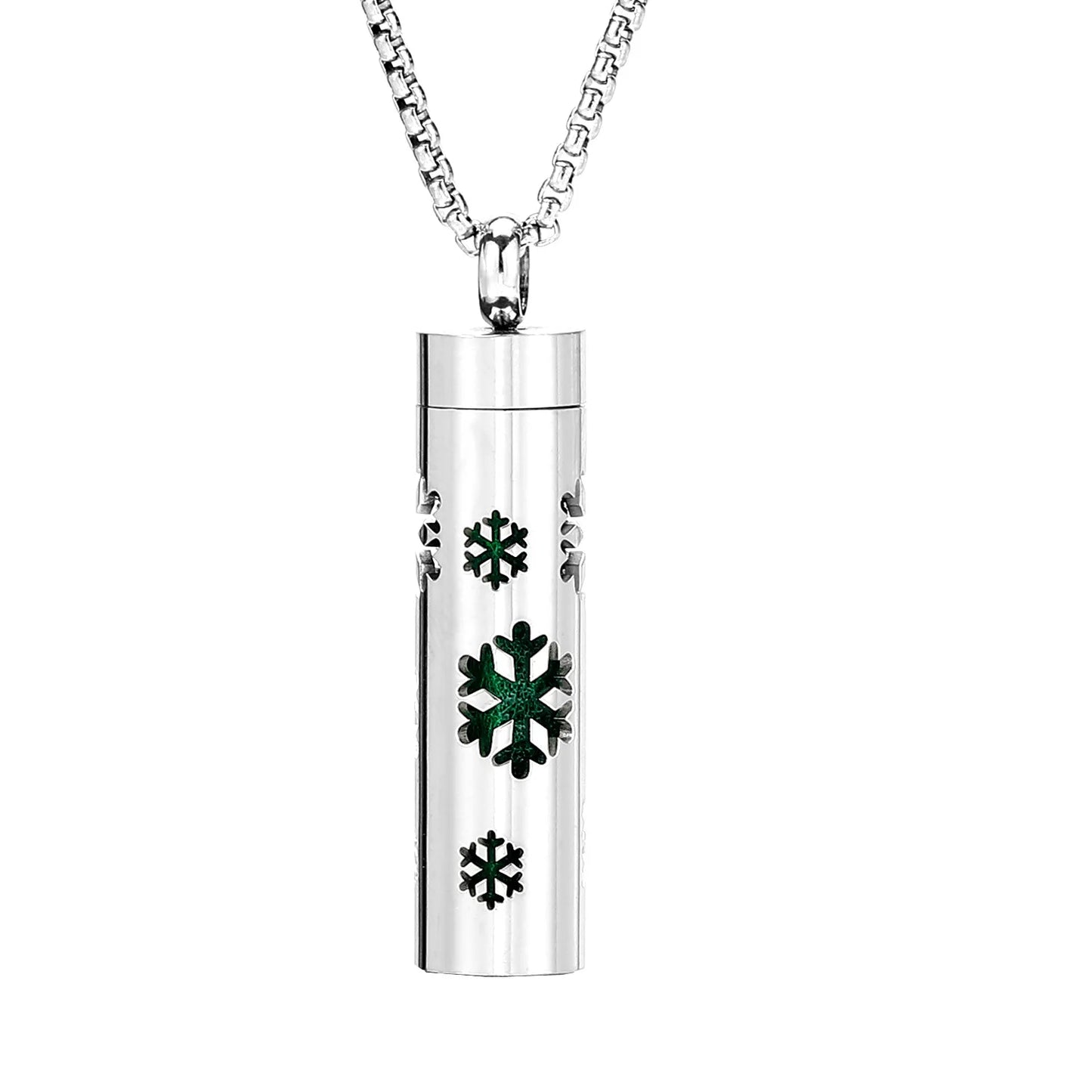 Aromatherapy Necklace Stainless Steel Diffuser Necklace Aroma Diffuser Locket Perfume Essential Oil Diffuser Pendant Necklace