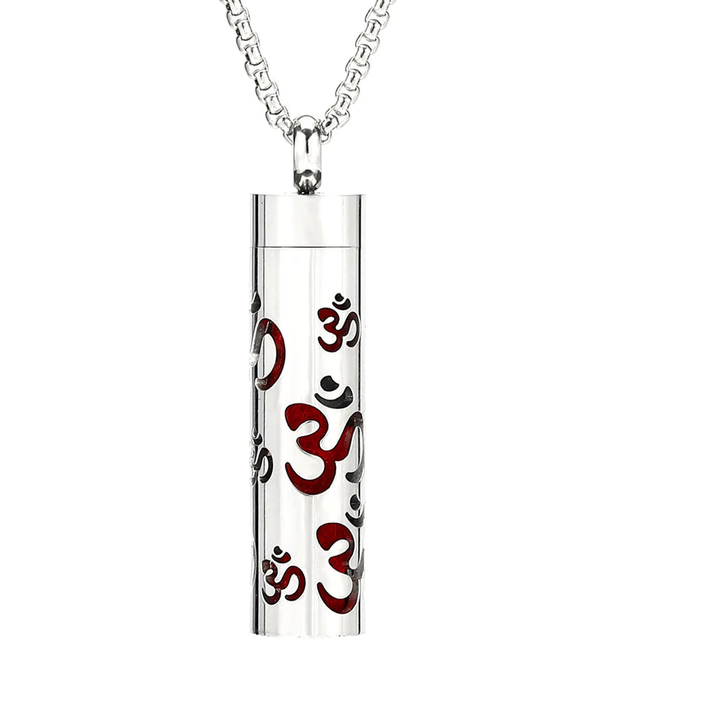 Aromatherapy Necklace Stainless Steel Diffuser Necklace Aroma Diffuser Locket Perfume Essential Oil Diffuser Pendant Necklace