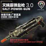 3.0 New Laser Aiming Salt Gun Fly Killer Toy Flie Shooting Accurate Aiming Mosquito Adult Simulation Game Toys Children Gift