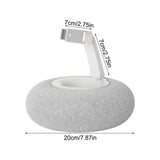 Adjustable Phone Holder Cute Creative Pillow Plush Phone Holder With Removable Bowl Plush Bowl Stand Tablet Holder