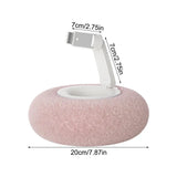 Adjustable Phone Holder Cute Creative Pillow Plush Phone Holder With Removable Bowl Plush Bowl Stand Tablet Holder