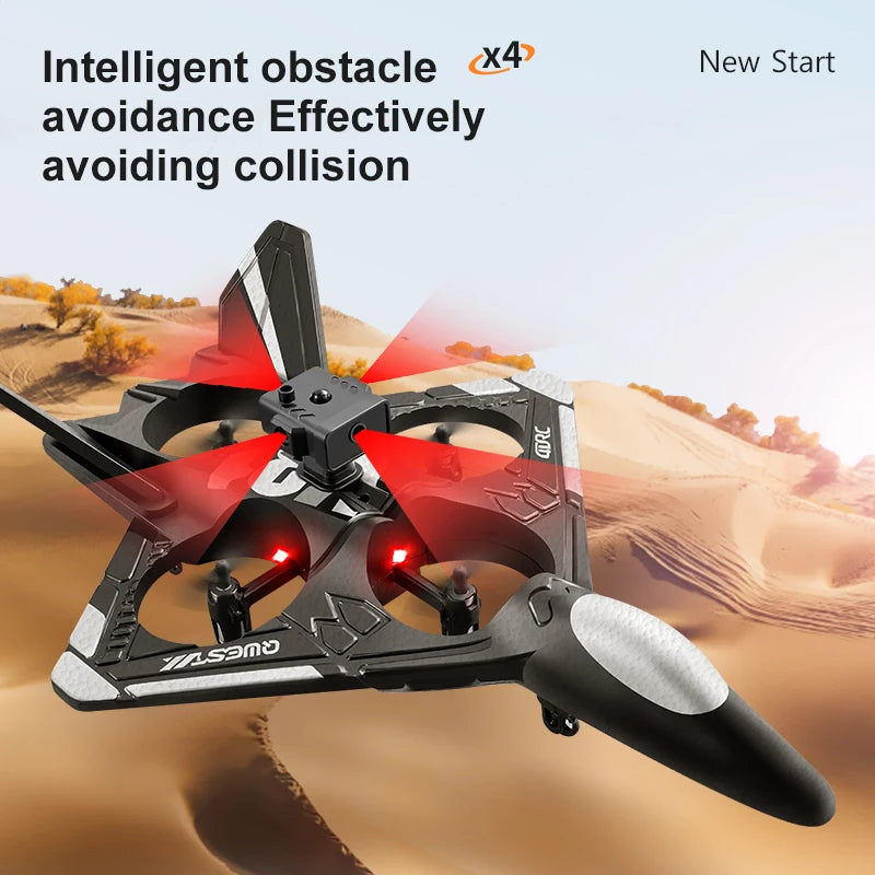 V31 RC Remote Control Airplane 2.4G Remote Control Fighter Hobby Plane Glider Airplane EPP Foam Toy RC Drone Quadcopter Kid Gift