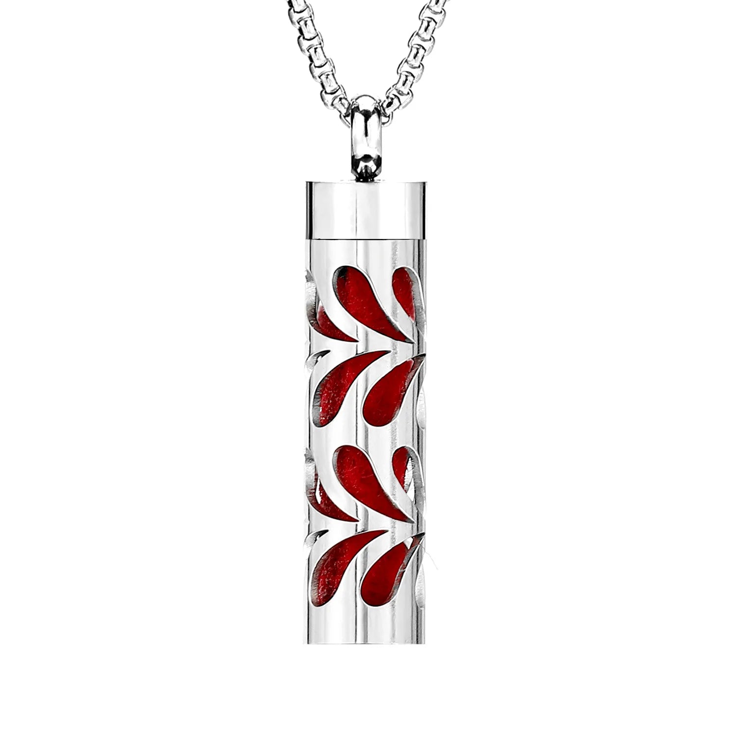 Aromatherapy Necklace Stainless Steel Diffuser Necklace Aroma Diffuser Locket Perfume Essential Oil Diffuser Pendant Necklace