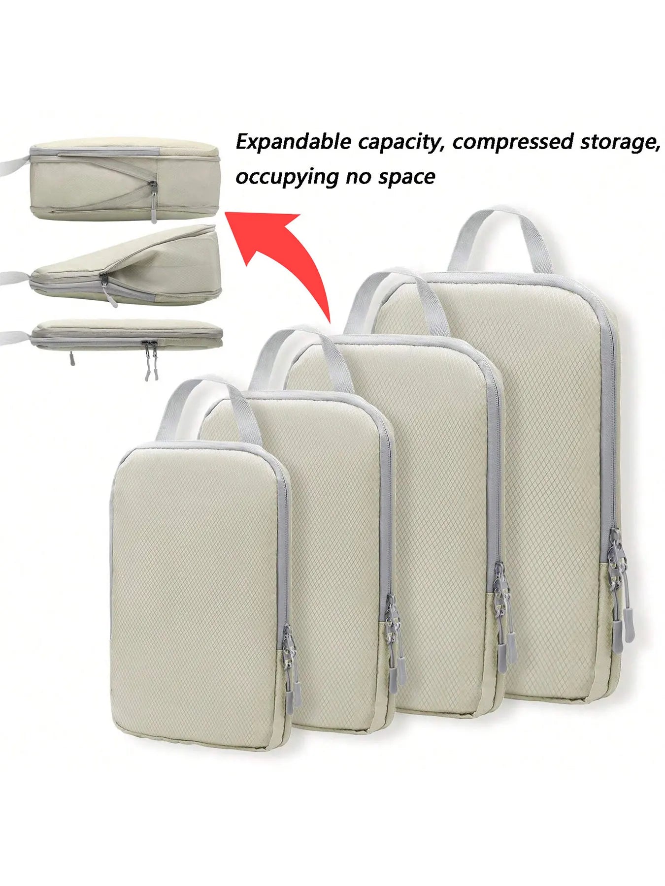 Compressible Travel Storage Bag - Packing