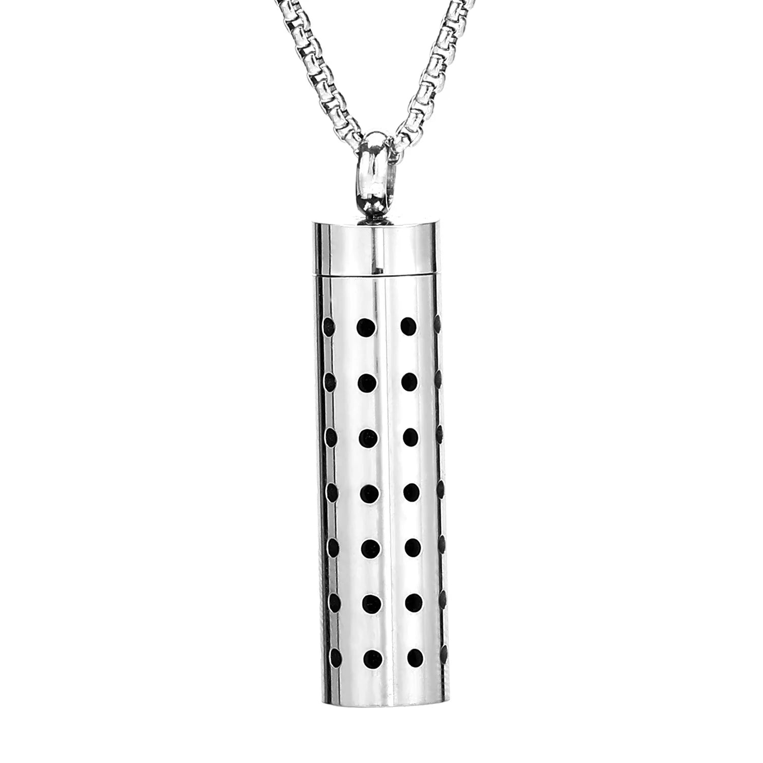 Aromatherapy Necklace Stainless Steel Diffuser Necklace Aroma Diffuser Locket Perfume Essential Oil Diffuser Pendant Necklace